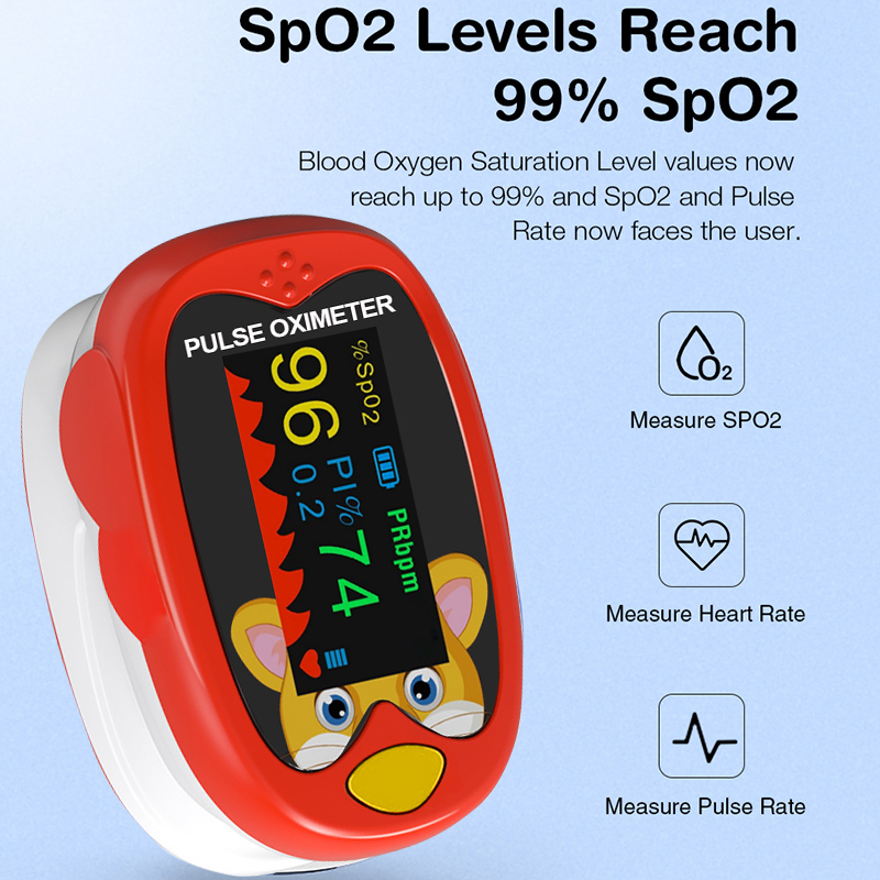 Pulse Oximeter Fingertip Rechargeable - Oxymètre de pouls au bout des