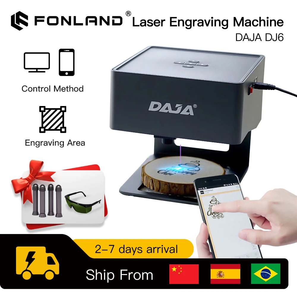 Fiber Laser Marking Machine 30W - DAAlbanLaser Engraver CNC DIY DJ6 Laser