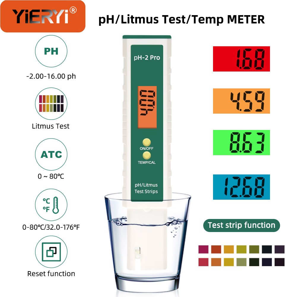 Yieryi ph-mètre numérique avec - Ph Meter Digital Water Tester avis et prix