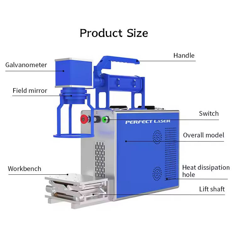 Machine de marquage laser à fi - Fiber Laser Marking Machine 30W avis et prix