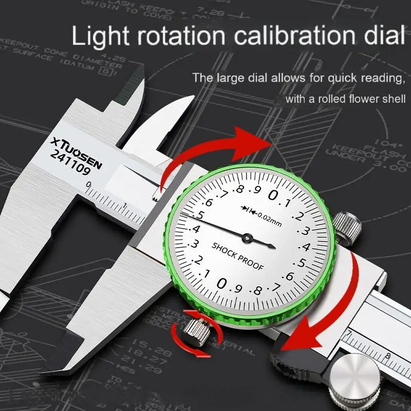 Pied à mesurer industriel anti - Digital Caliper 150Mm Stainless Steel avis et prix