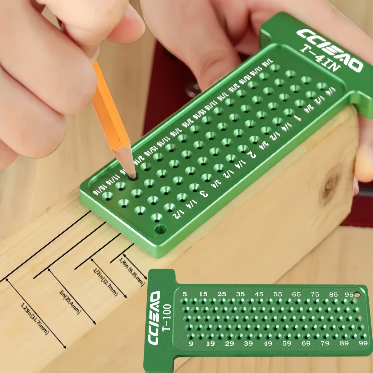 Scribe à bois de 4 pouces/100M - Test Instruments avis et prix