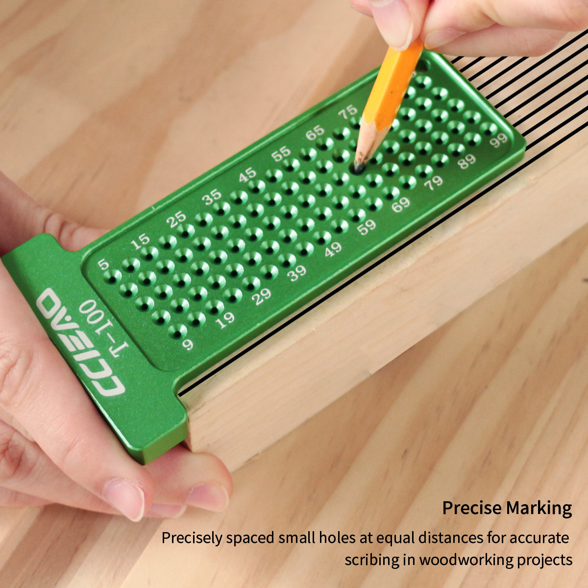 Scribe à bois de 4 pouces/100M - Test Instruments avis et prix