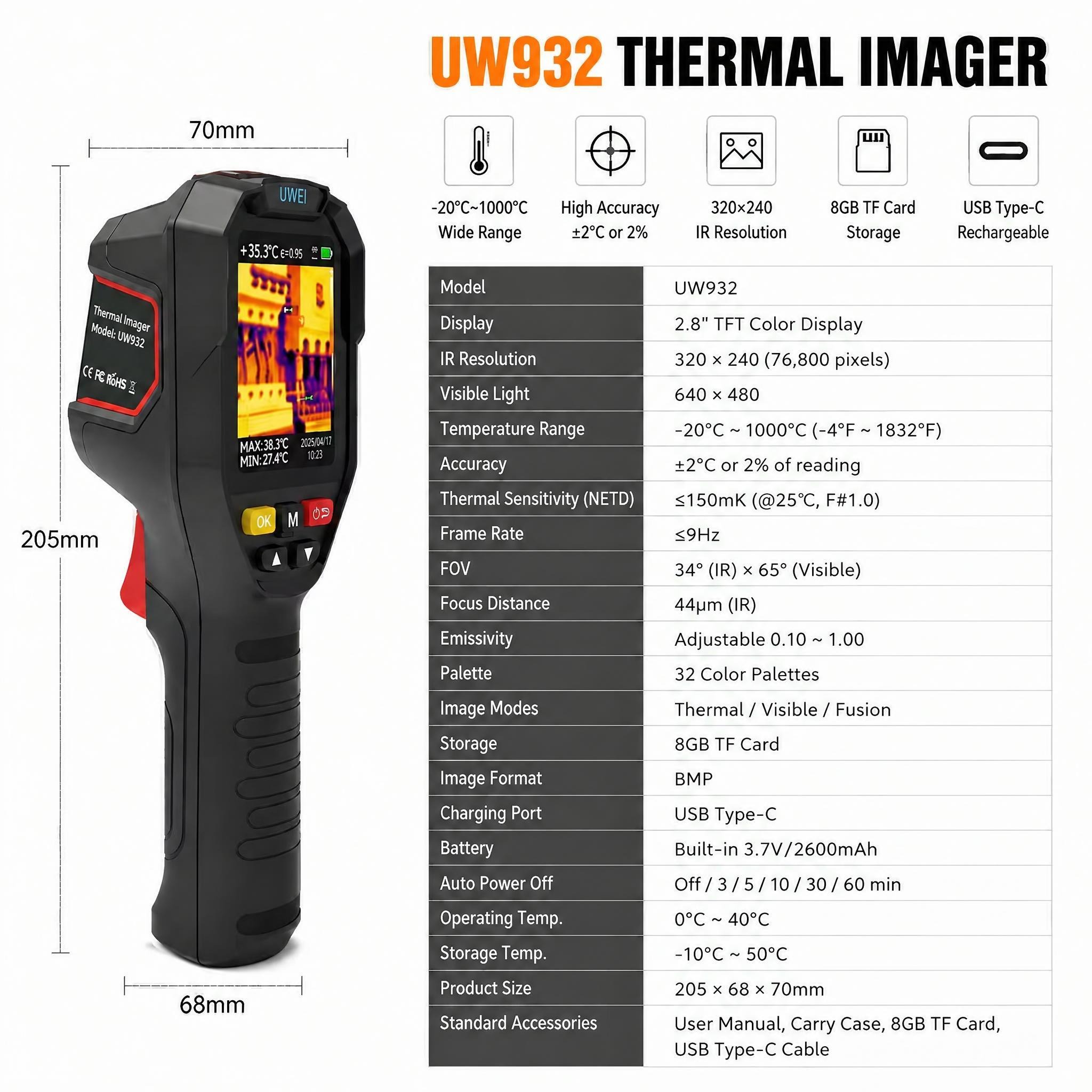 Caméra thermique portative 32x - Thermal Imaging Camera Pcb Repair avis et prix